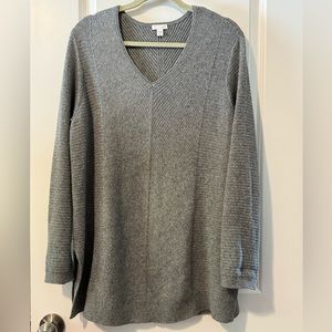 JJill tunic sweater grey